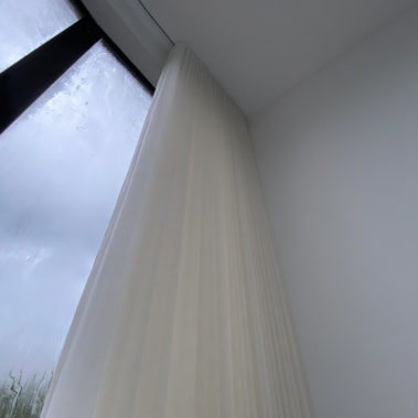 Cortina Onda Serena curva, velo doble altura - Smart House