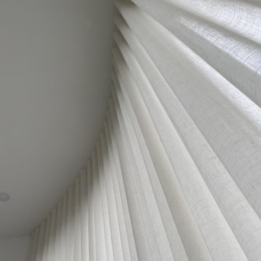 Cortina Onda Serena curva, velo doble altura - Smart House