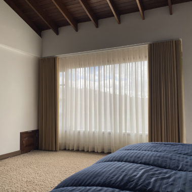 Cortina Onda Serena, velo y blackout - Smart House