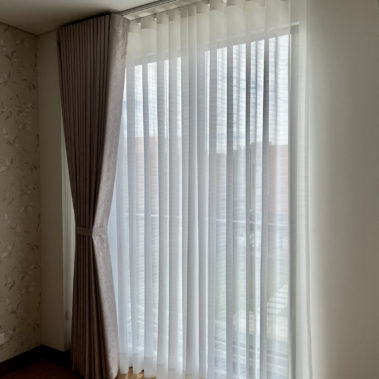 Cortina Onda Serena, velo y blackout - Smart House